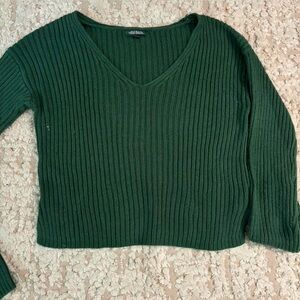 Cropped sweater